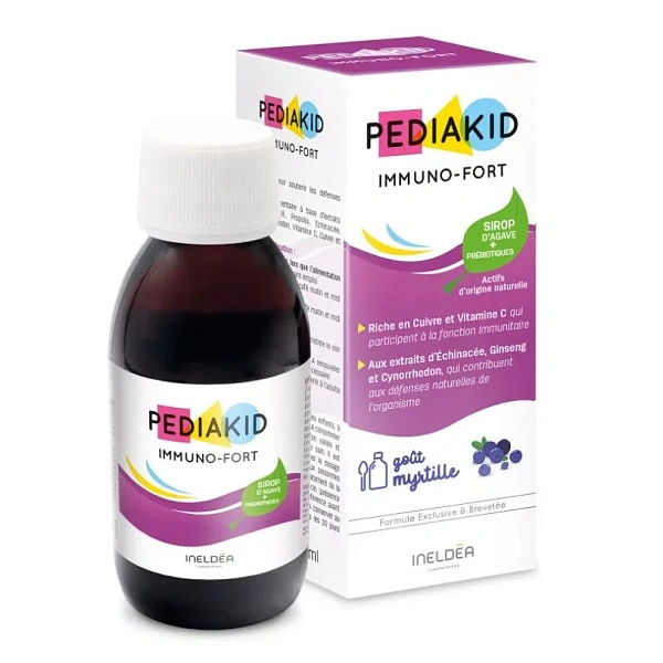 INELDEA Pediakid Immuno-Fort sirop 125 ml INELDEA Pediakid Immuno-Fort sirop 125 ml