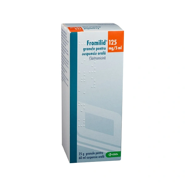 Fromilid 125mg/5ml 60ml gran. susp. N1 Fromilid 125mg/5ml 60ml gran. susp. N1