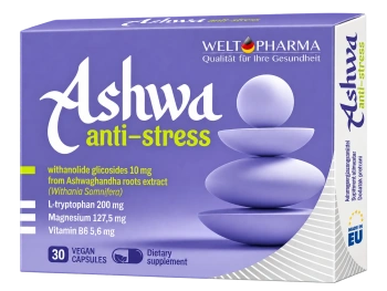 Ashwa Anti-Stress caps. N30 (Ashwagandha)