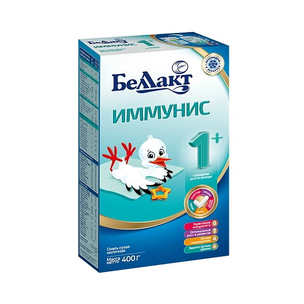 Bellact Amestec de lapte Imunis 1+ 400g Bellact Amestec de lapte Imunis 1+ 400g