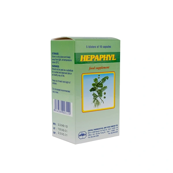 Hepaphyl caps. N50 