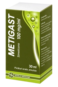 Metigast 100mg/ml 30ml pic.orale, emulsie