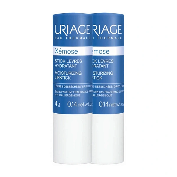 Uriage Set Xemose Stick pentru buze uscate 2x4g