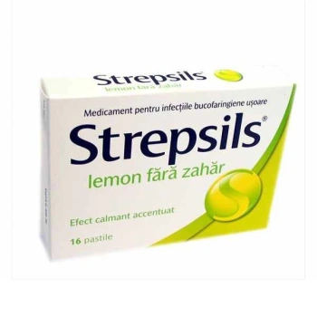 Strepsils Lamie pastile f. zah. N8x2 
