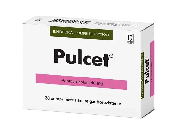 Pulcet 40mg comp. gastr. N28