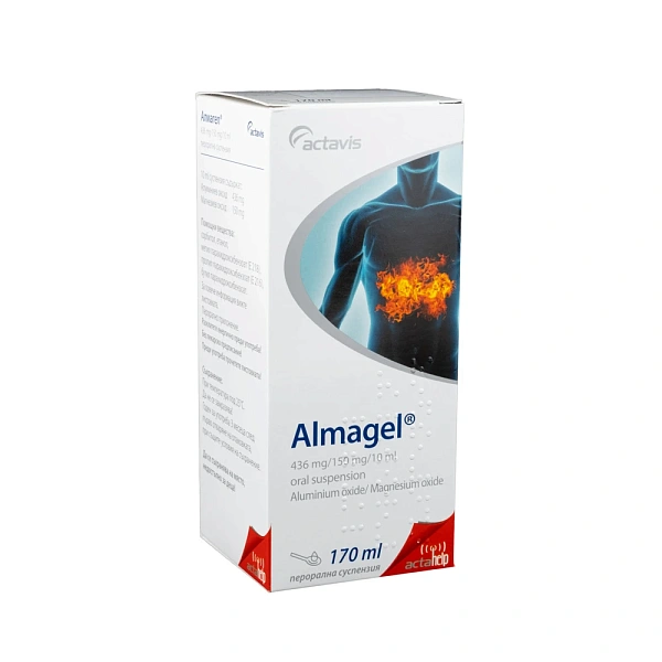 Almagel 170ml susp. orala 