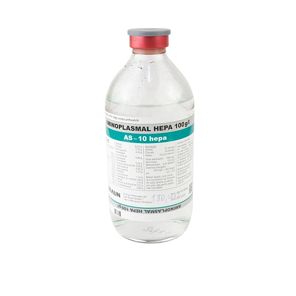 Aminoplasmal Hepa 10% 500ml sol.perf. N1