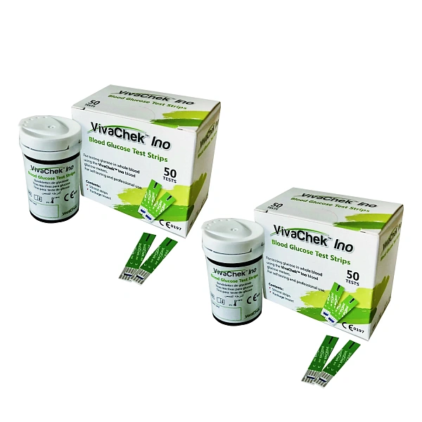 VivaChek Set Teste N50 + Lancete sterile N50