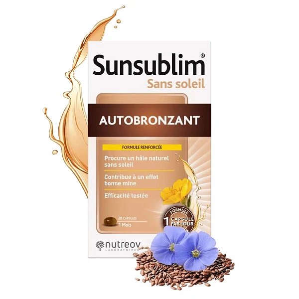 Nutreov Sunsublim Autobronzant caps. N28