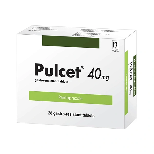 Pulcet 40mg comp. gastr. N28
