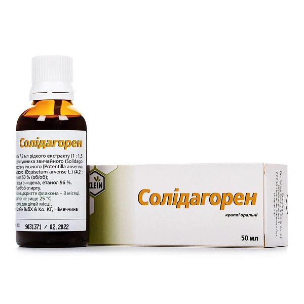 Solidagoren pic. orale, sol. 50ml