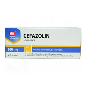 Cefazolin 500mg pulb.sol.inj. N10