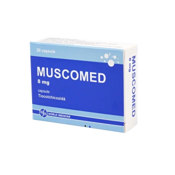 Muscomed 8mg caps. N10x2