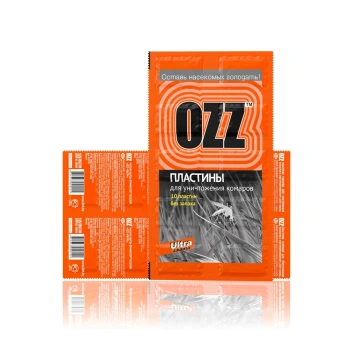 OZZ Plăci contra țânțari 10buc Ultra / orange