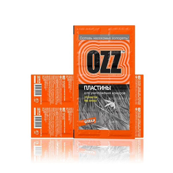 OZZ Plăci contra țânțari 10buc Ultra / orange