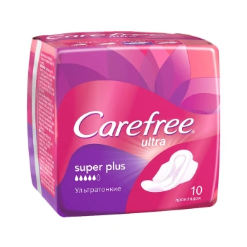 Carefree Ultra Absorbante pentru zile critice Super Plus N10