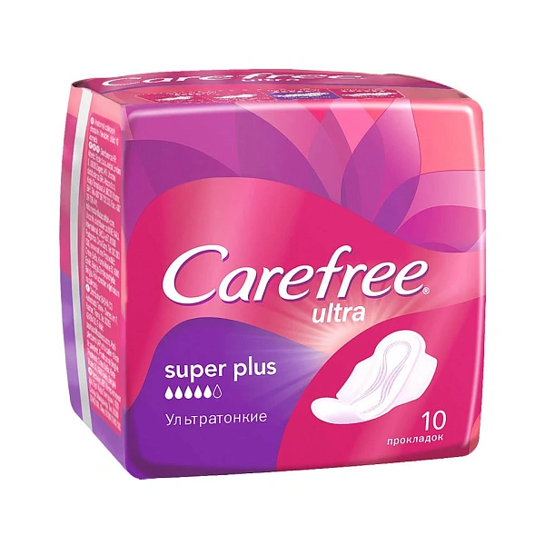 Carefree Ultra Absorbante pentru zile critice Super Plus N10