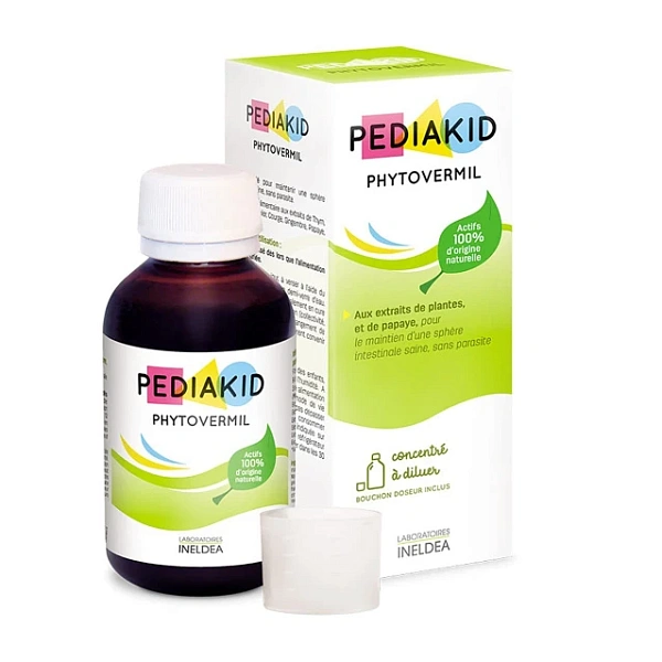 INELDEA Pediakid Phytovermil 125ml sirop N1 INELDEA Pediakid Phytovermil 125ml sirop N1