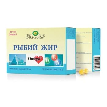 SBA Mirrolla Ulei de peste+vit.A+vit.D+vit.E N100