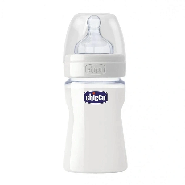 CHICCO Biberon din sticlă Nature Glass tetină din latex,0+, 150ml, 1buc (600400004/20710) CHICCO Biberon din sticlă Nature Glass tetină din latex,0+, 150ml, 1buc (600400004/20710)