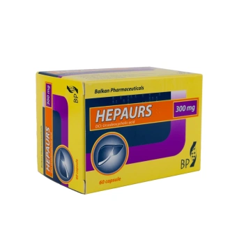 Hepaurs 300mg caps. N10x6  