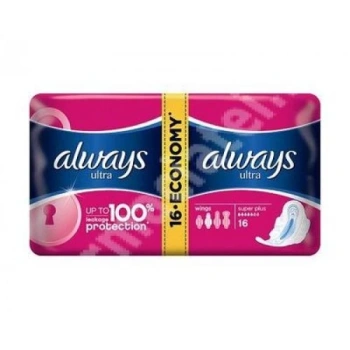 Absorbante Always ultra Super Plus Duo 5 picături N16