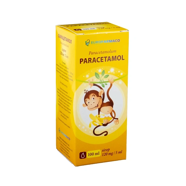 Paracetamol 120mg/5ml 100ml sirop 