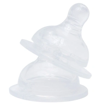 U-Grow Set 2 Tetine Silicon 3-6 luni cu Gat Larg M (A-1028M)