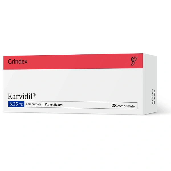 Karvidil 6.25mg comp. N28