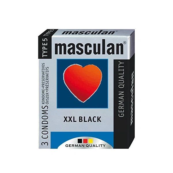 Prezervative Masculan type5 XXL Black N3 Prezervative Masculan type5 XXL Black N3