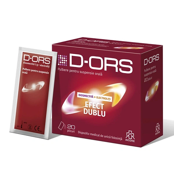D-ORS pulbere pentru suspensie orală N20
