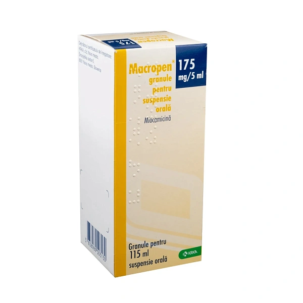 Macropen 175mg/5ml 115ml gran.susp.orala N1