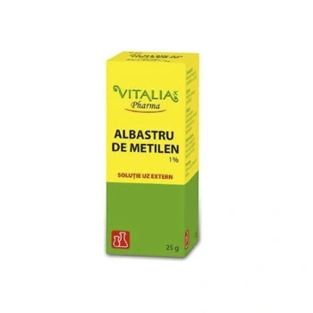 Albastru de metilen 1% 25ml sol.apoasa cutan.