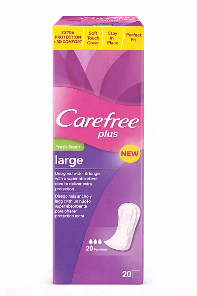 Carefree Absorbante  Large Plus Fresh parfumate N20
