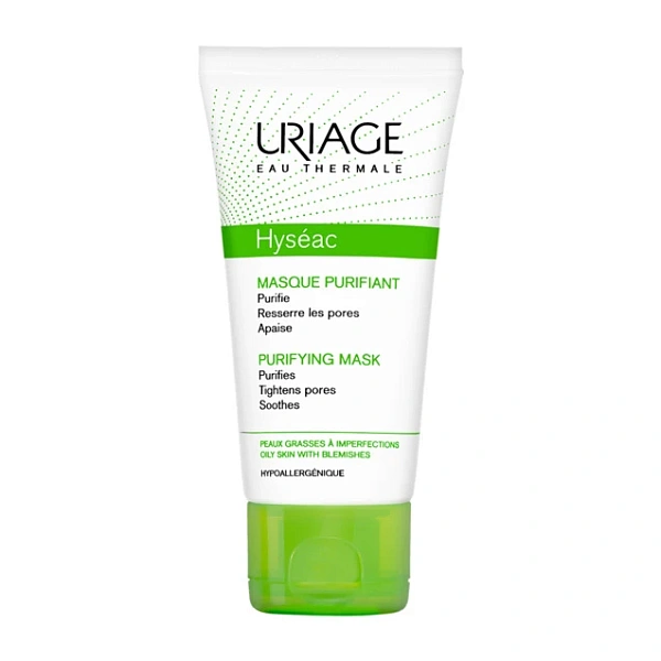 Uriage Hyseac Mască purificatoare, 50ml 