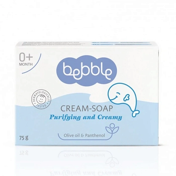 Bebble Săpun cremă, 0+, 75gr