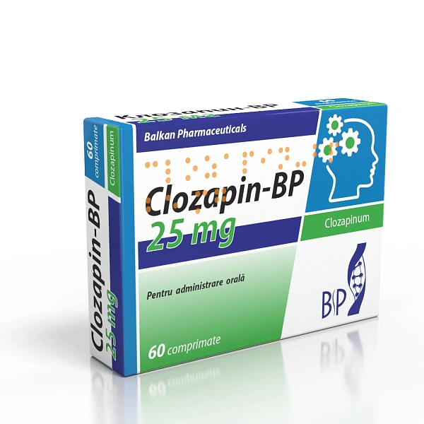 Clozapina 25mg comp. N20x3