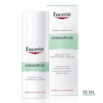 Eucerin DermoPURE Cremă calmantă pentru tratamentul acneei 50ml