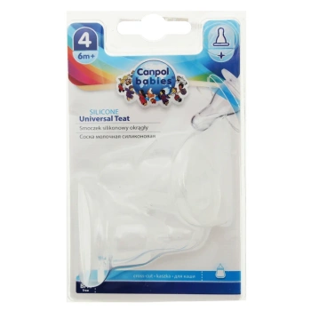 Canpol Baby 18/118 Tetina silicon terci 6+ 2buc