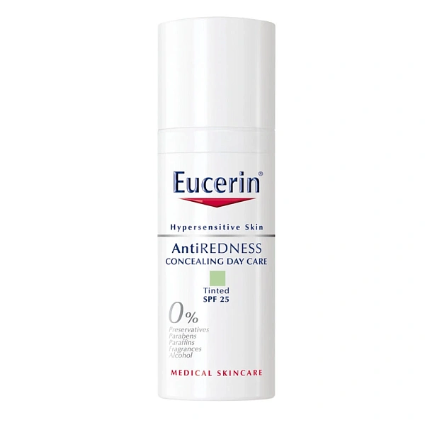 Eucerin AntiREDNESS Cremă pentru față de zi (rozacee), corector de nuanta, SPF25, 50ml