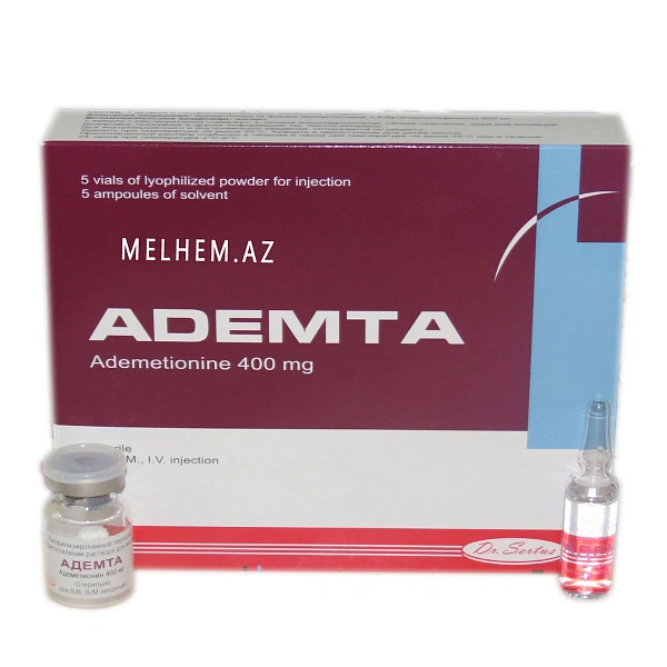 Ademta 400mg 5ml pulb.+solv.sol.inj. N5+5