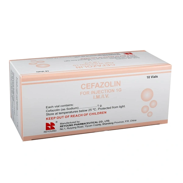 Cefazolin 1g pulb.sol.inj. N10 Cefazolin 1g pulb.sol.inj. N10