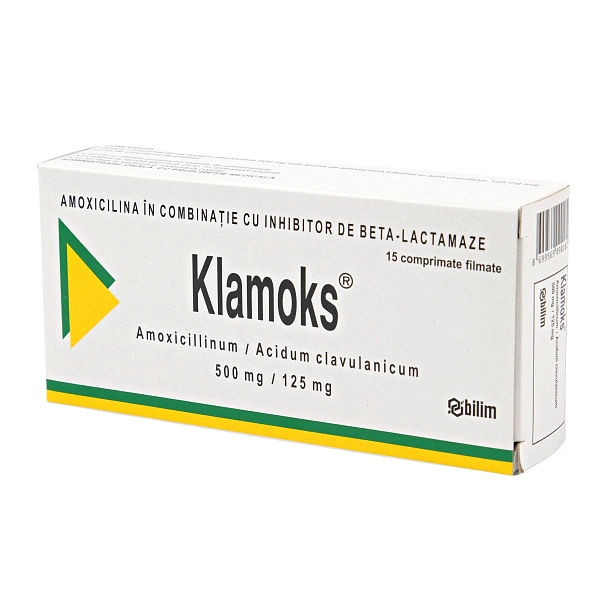 Klamoks 625mg comp. film. N15 Klamoks 625mg comp. film. N15