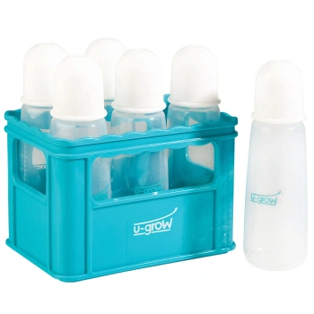 U-Grow Kit 6 biberoane 6+ luni 270ml