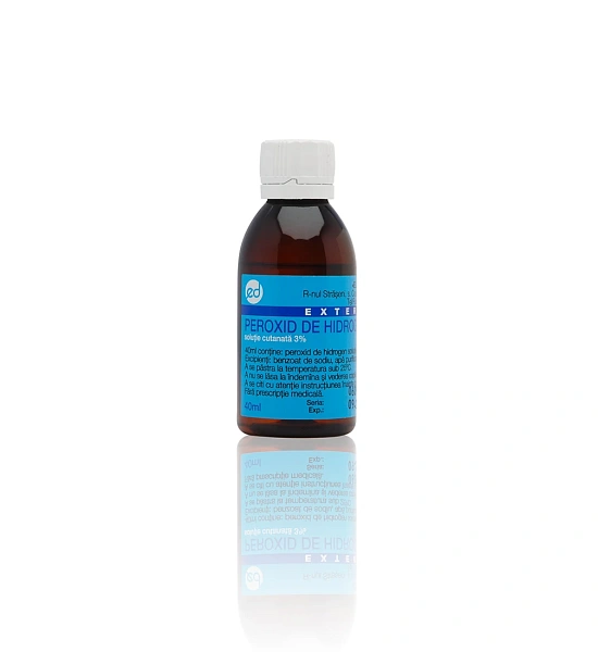 Peroxid de hidrogen 3% 40ml sol.uz ext. N1(Cojusna)