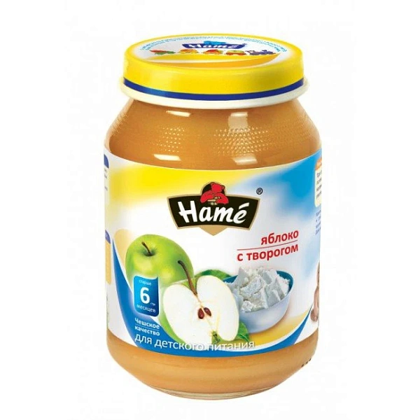 Hame Pireu măr,brinza de vaca 190g