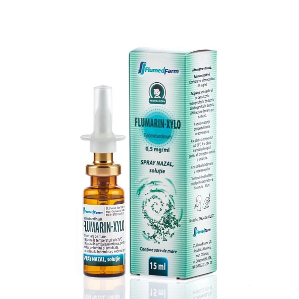 Flumarin-Xylo 0,5mg/ml spray naz.sol. 15ml (Flumed-Farm)
