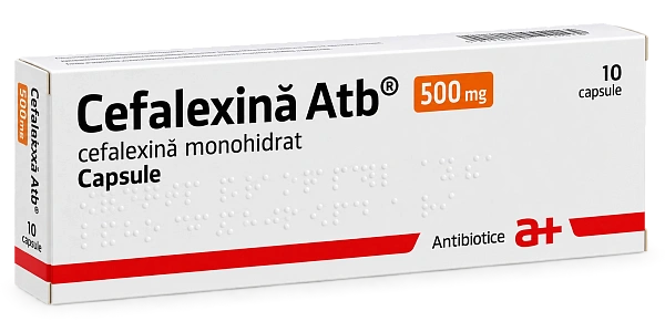 Cefalexin 500mg caps. N10