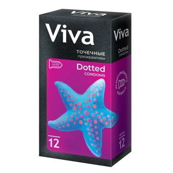 Prezervative Viva N12 Dotted (perlat reliefate)