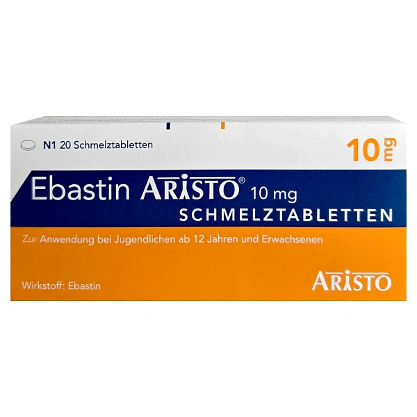 Ebastin Aristo 10mg comp.orodisp. N10x2